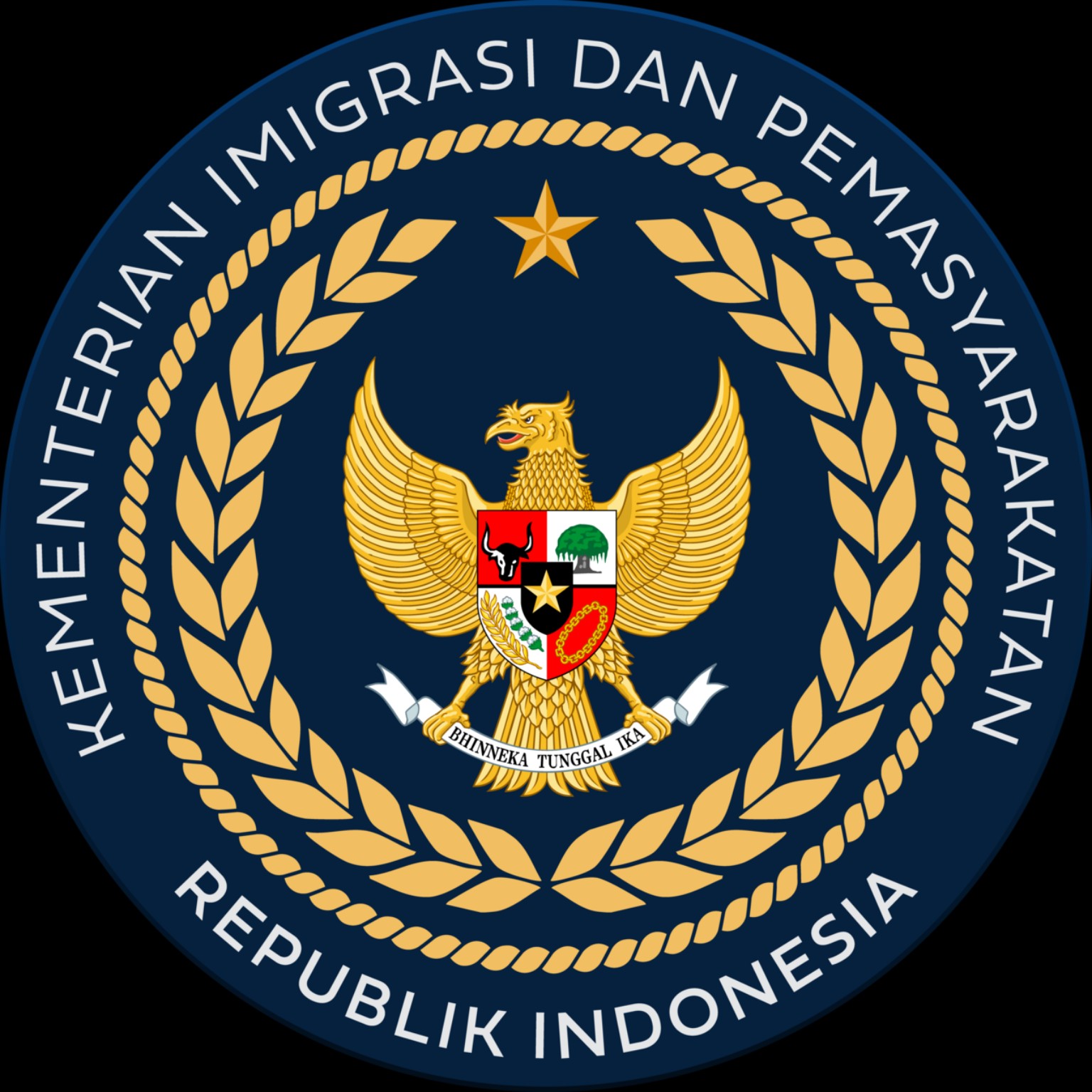 Logo Kementerian Imigrasi dan Pemasyarakatan